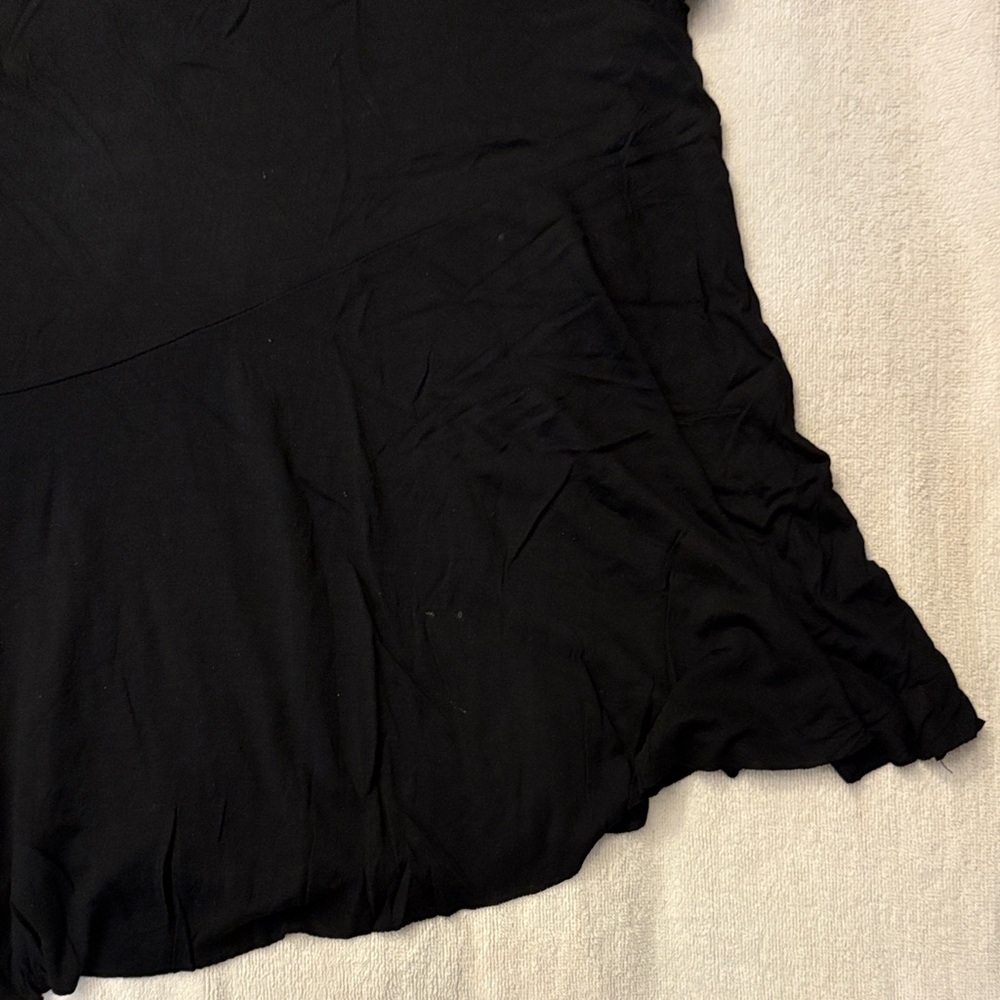 Zara Elegant Black Short Sleeve Top - Picture 5 of 6